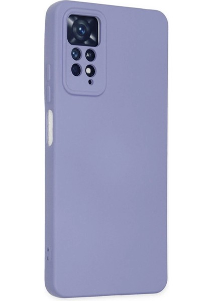 Newface Xiaomi Redmi Note 11 Pro Kılıf Nano Içi Kadife Silikon - Lila modelleri