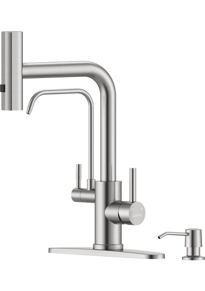 Mutfak Evye Bataryası Dual Flow Su Arıtma Çıkışlı Spiralli ve Fiskiyeli 7 Yıl Garanti Ithal Nikel fiyatları