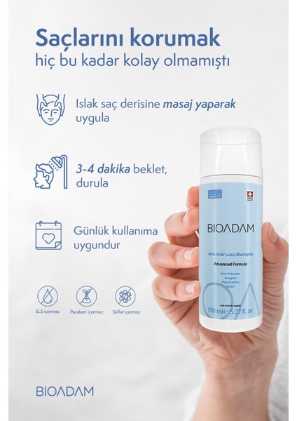Saç Dökülme Karşıtı ve Saç Oluşumunu Destekleyen 3'lü Set - Şampuan, Sprey, Saw Palmetto Vitamin indirimleri