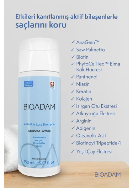 Saç Dökülme Karşıtı ve Saç Oluşumunu Destekleyen 3'lü Set - Şampuan, Sprey, Saw Palmetto Vitamin