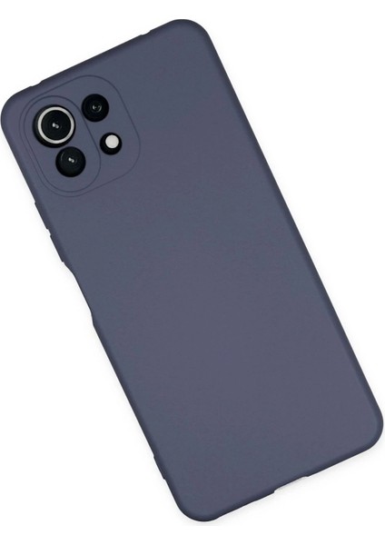 Newface Xiaomi Mi 11 Lite Kılıf Nano Içi Kadife Silikon - Gri fiyatları