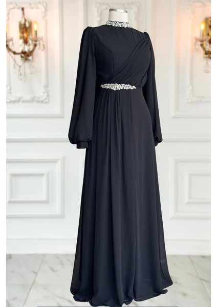 Peri Abiye Elbise Siyah modelleri