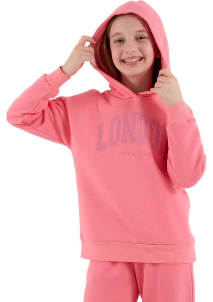 Kız Çocuk Pembe Garson Boy Eşofman Takımı 3691-G modelleri