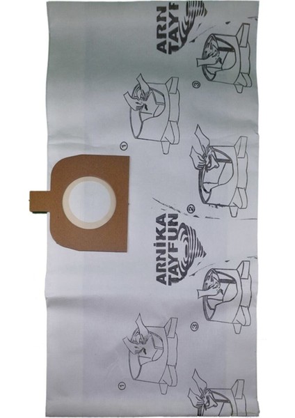 Elektrikli Süpürge Kağıt Toz Torbası 20 Adet Siyah Temiz ve Kullanışlı