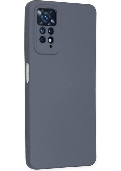 Newface Xiaomi Redmi Note 11 Pro Kılıf Nano Içi Kadife Silikon - Gri modelleri