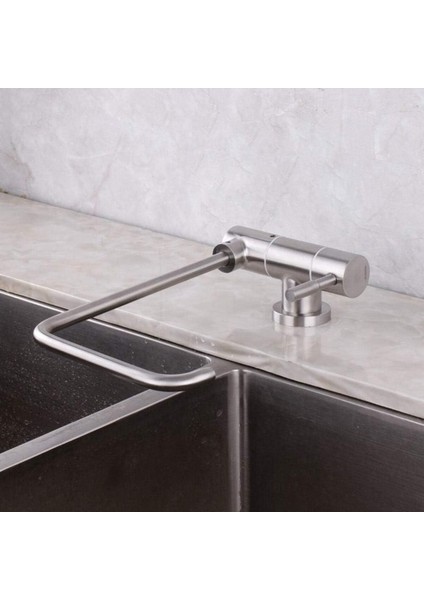 Su Arıtma Musluğu Katlanır Ankastre Yeni Model Mat Krom Nikel Ithal 7 Yıl Garantili