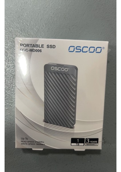 MD006 1 TB 20GBPS (2100/2000MB/s) Usb3.2 Gen2*2, Type C Taşınabilir SSD