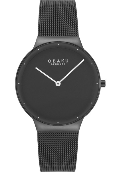 V307LXBBMB Quartz Hasır Siyah Safir Cam 34 mm Kadın Kol Saati