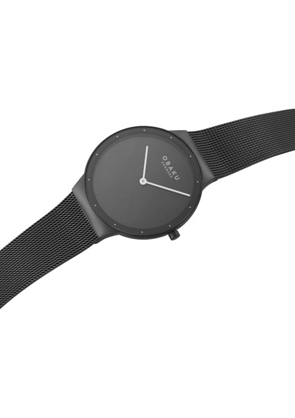 V307LXBBMB Quartz Hasır Siyah Safir Cam 34 mm Kadın Kol Saati modelleri