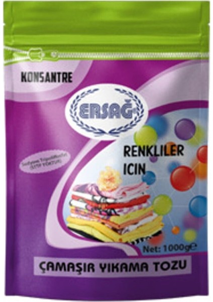 Renkli Çamaşır Yıkama Tozu 1 Kg