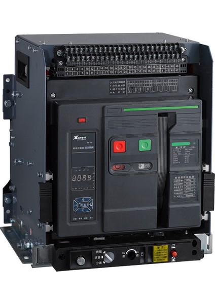 1250A (500-1250A) 65KA 3 Kutuplu Çekmeceli - Motorlu Dm Tipi Xnv Serisi Açık Tip Güç Şalter