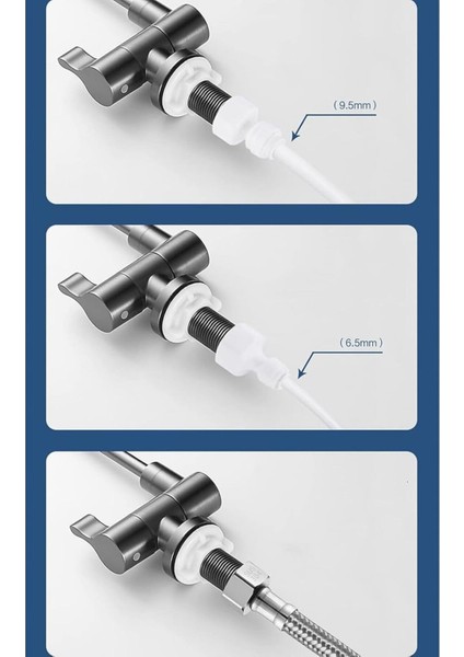 Su Arıtma Musluğu Katlanır Ankastre Yeni Model Mat Krom Nikel Ithal 7 Yıl Garantili modelleri