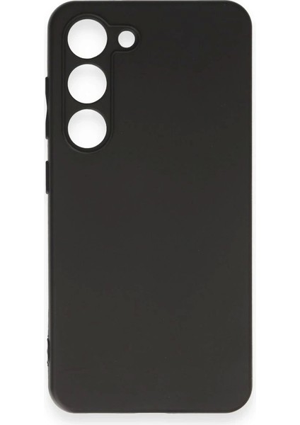 Newface Samsung Galaxy S23 Plus Kılıf First Silikon - Siyah modelleri