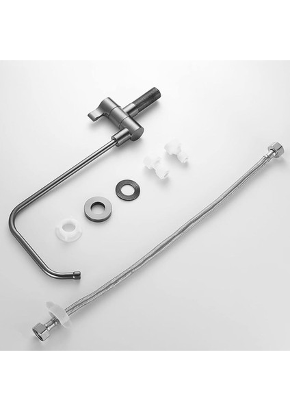 Su Arıtma Musluğu Katlanır Ankastre Yeni Model Mat Krom Nikel Ithal 7 Yıl Garantili