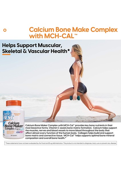 Calcium Bone Maker Complex With Mchcal Mk7 Manganez Copper Magnezyum Boron Zinc K2 Kalsiyum Kemik fiyatları