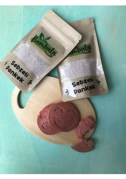 Sebzeli Pankek Karışımı 100 gr 0-6 Ay Bebekler İçin Katkısız Karabuğday Pancar Havuç modelleri