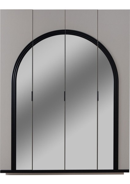 Gardırop, Hira Kumtaşı 4 Kapaklı Aynalı Dolap fiyatları