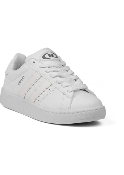 Unisex Beyaz Bağcıklı Rahat Sneaker Günlük Spor Ayakkabı fiyatları