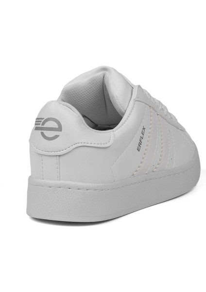 Unisex Beyaz Bağcıklı Rahat Sneaker Günlük Spor Ayakkabı indirimleri