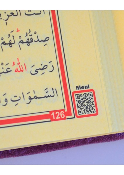 Pleksi Süslemeli Yasinli Kuran-I Kerim Seti Mor indirimleri