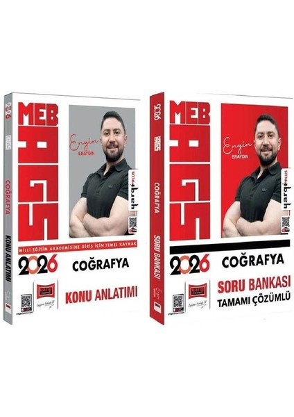 Yargı 2026 Meb-Ags Coğrafya Konu Anlatımı + Soru Bankası 2 Li Set