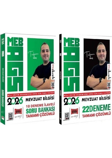 Yargı 2026 Meb-Ags Mevzuat Bilgisi Soru Bankası + 22 Deneme 2 Li Set