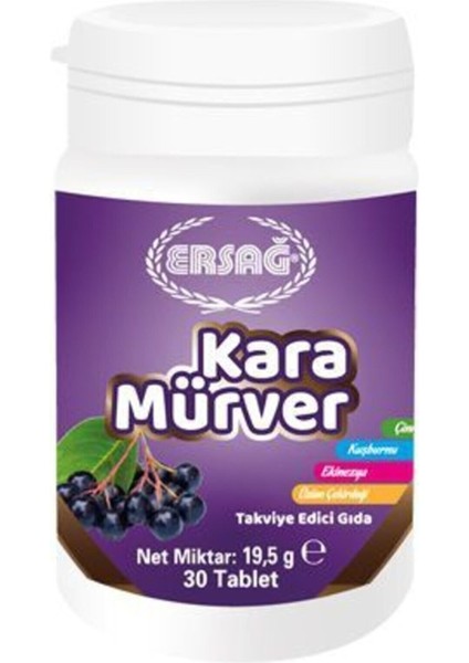 Kara Mürver 30 Tablet