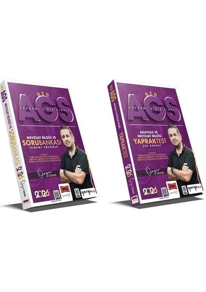Yargı 2026 Meb-Ags Anayasa ve Mevzuat Bilgisi Soru Bankası + Yaprak Test 2 Li Set