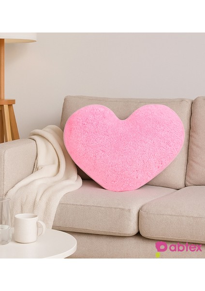 Peluşçu Dayı Peluş Dekoratif Kalp Minder Yastık Kırlent Ithal Toscano