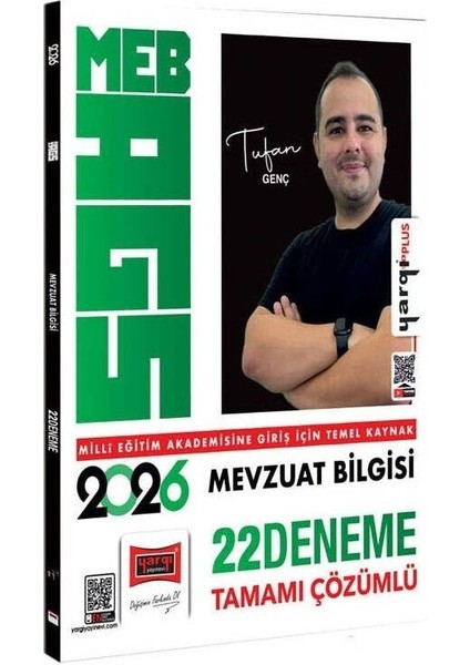 Yargı 2026 Meb-Ags Mevzuat Bilgisi 22 Deneme Çözümlü