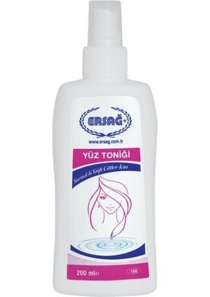 Yüz Toniği Normal Ve Yağlı Ciltler Organik Kozmetik 200ml
