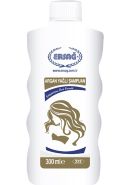 Aparatsız Argan Yağlı Şampuan 300 ml