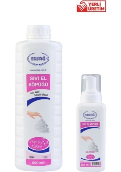 Aparatlı Sıvı El Köpüğü 1000 Ml.