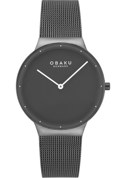 V307LXUUMU Quartz Hasır Gri 34 mm Kadın Kol Saati