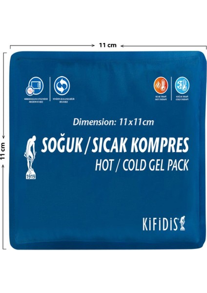 Sıcak - Soğuk Jel Kompres 11 x 11 cm fiyatları