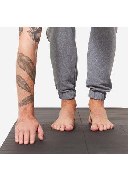 Kimjaly Yoga Matı - 185 × 65 cm × 4 mm - Siyah - Grip+ fiyatları