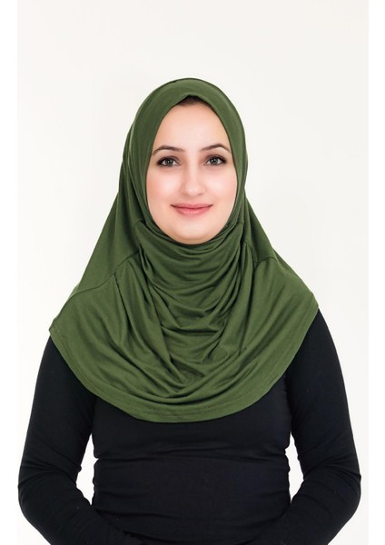 Tesettür Hazır Türban Pileli Pratik Namaz Örtüsü