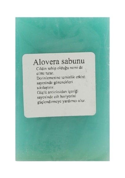 Makyaj Temizleme Sabunu Aloe Vera 100 gr