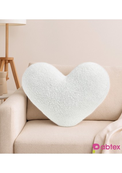 Peluşçu Dayı Peluş Dekoratif Kalp Minder Yastık Kırlent Ithal Toscano