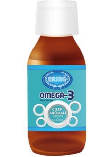 Omega 3 (çilek Aromalı ) Çocuklra Için 100 ml