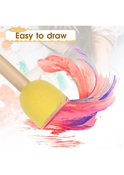 25 Paket - 4'lü Tampon Sünger Boya Süngeri fırsatları