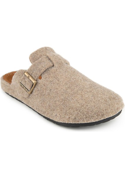 Hopea 36911 Anatomik Keçe Kadın Terlik Bej fiyatları