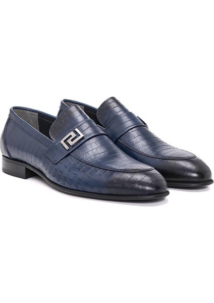 2024-6 Lacivert Klasik Ayakkabı modelleri