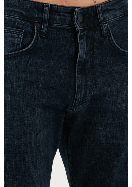 Streç Pamuklu Comfort Fit Yüksek Bel Boru Paça Jeans Erkek Kot Pantolon 4412C27TEXAS indirimleri