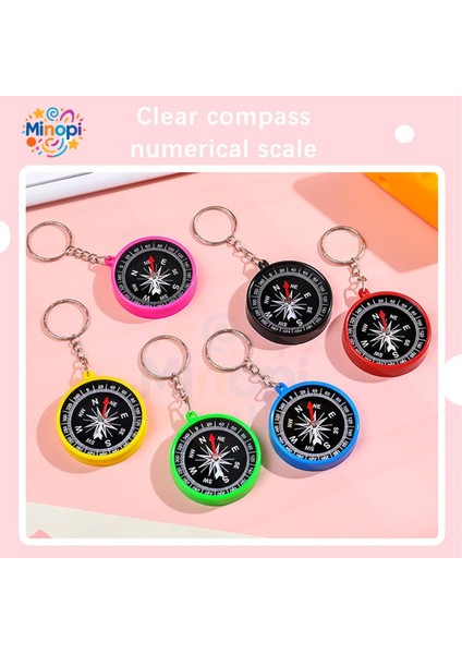 75 Adet Pusula Anahtarlık Renkli Plastik Küçük Pusula Okul Deney Gezi Cep Pusulası Manyetik Hediye fırsatları