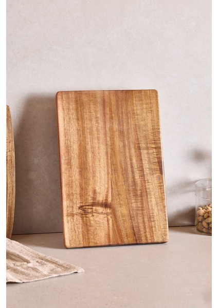 Akasya Dikdörtgen Ayaklı Doğrama Tahtası 33X22 cm modelleri