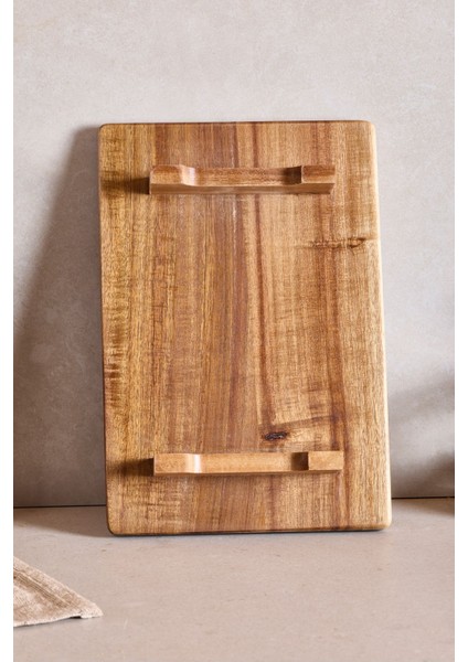 Akasya Dikdörtgen Ayaklı Doğrama Tahtası 33X22 cm fırsatları