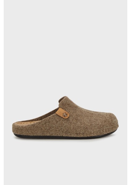 Keçe Kışlık Ev Terlik Erkek Terlik 6711004