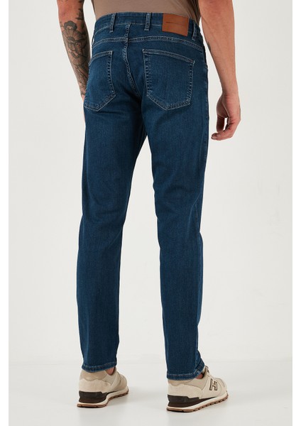 Streç Pamuklu Comfort Fit Yüksek Bel Boru Paça Jeans Erkek Kot Pantolon 4400C06TEXAS indirimleri