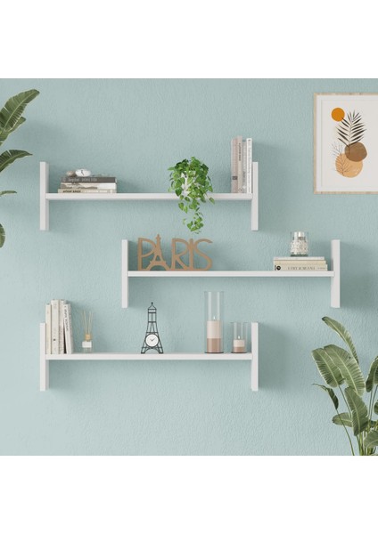 Shelf 23 Duvar Rafı Beyaz WL23-W